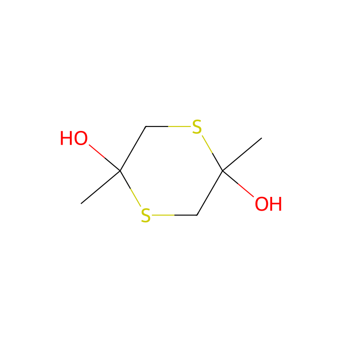 2,5-二甲基-2,5-二羟基-1,4-二噻烷