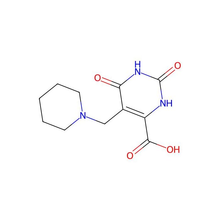 2,6-Dioxo-5-(piperidin-1-ylmethyl)-1,2,3,6-tetrahydropyrimidine-4-carboxylic acid
