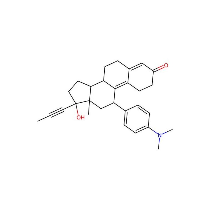 11-[4-(Dimethylamino)phenyl]-17-hydroxy-13-methyl-17-prop-1-ynyl-1,2,6,7,8,11,12,14,15,16-decahydrocyclopenta[a]phenanthren-3-one