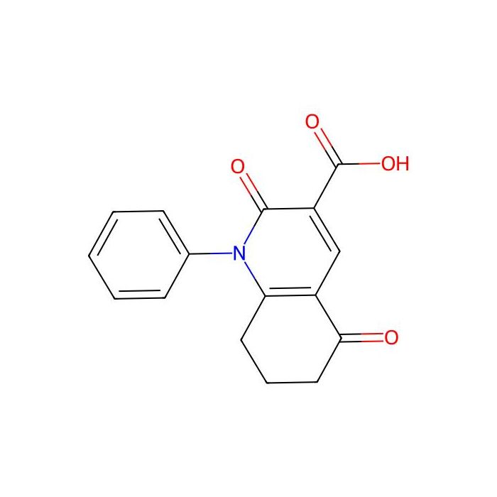 2,5-Dioxo-1-phenyl-1,2,5,6,7,8-hexahydroquinoline-3-carboxylic acid