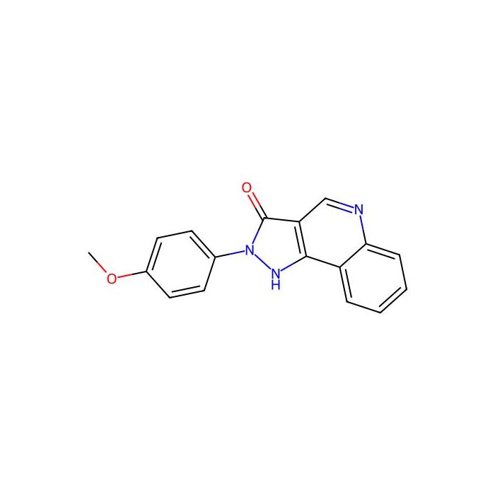 2,5-Dihydro-2-(4-methoxyphenyl)-3H-pyrazolo(4,3-c)quinolin-3-one