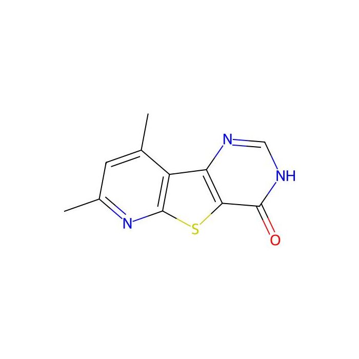 11,13-Dimethyl-8-thia-3,5,10-triazatricyclo(7.4.0.0,2,7)trideca-1(13),2(7),3,9,11-pentaen-6-one
