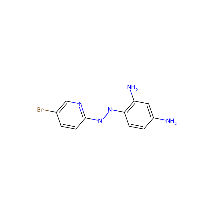 1,3-二氨基－4-(5-溴-2-吡啶偶氮)苯