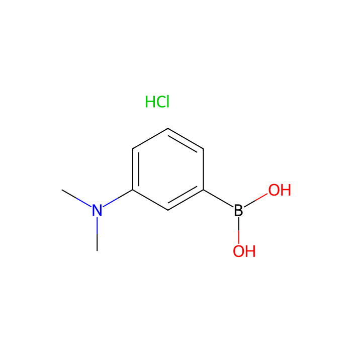 3-二甲氨基苯硼酸盐酸盐（含有不等量酸酐）