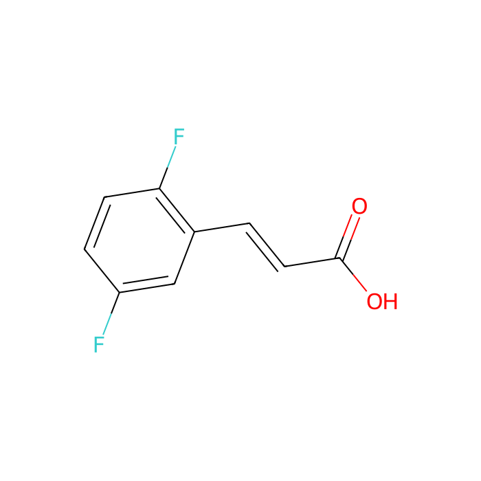 反式-2,5-二氟肉桂酸