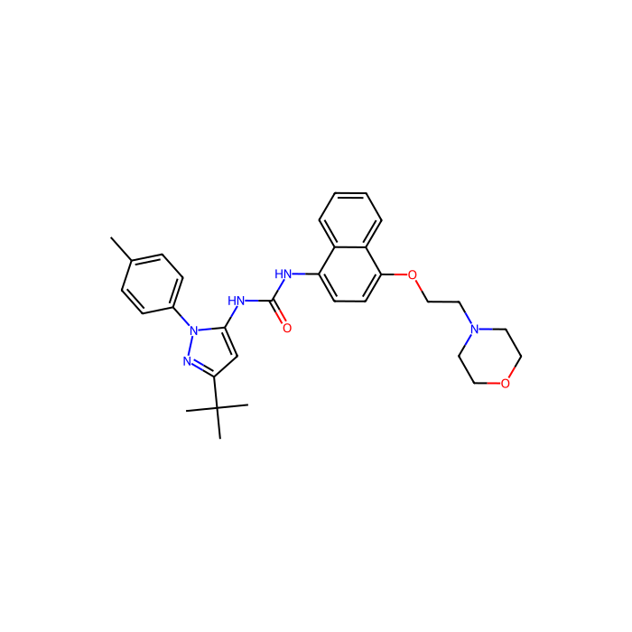 达马莫德, MAP 激酶 p38 alpha 抑制剂