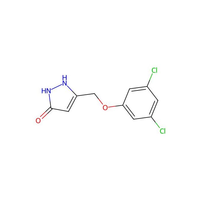 5-((3,5-Dichlorophenoxy)methyl)-1,2-dihydro-3H-pyrazol-3-one