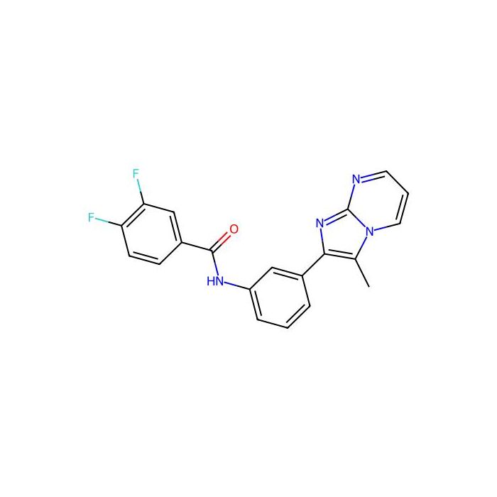 3,4-difluoro-N-[3-(3-methylimidazo[1,2-a]pyrimidin-2-yl)phenyl]benzamide