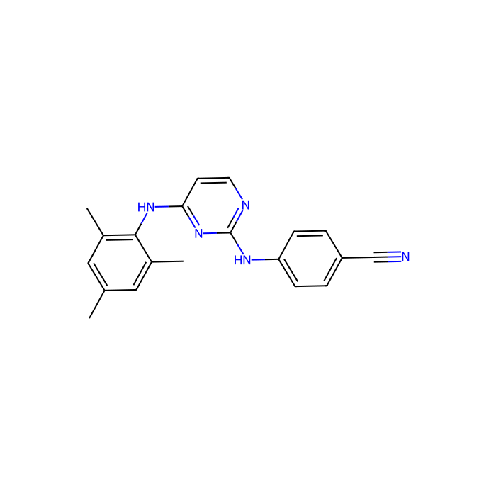 达维林 (TMC120), 逆转录酶抑制剂