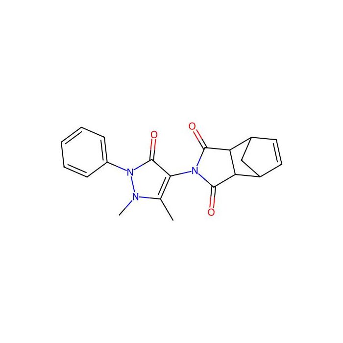 4-(1,5-dimethyl-3-oxo-2-phenyl-2,3-dihydro-1H-pyrazol-4-yl)-4-azatricyclo[5.2.1.0^{2,6}]dec-8-ene-3,5-dione