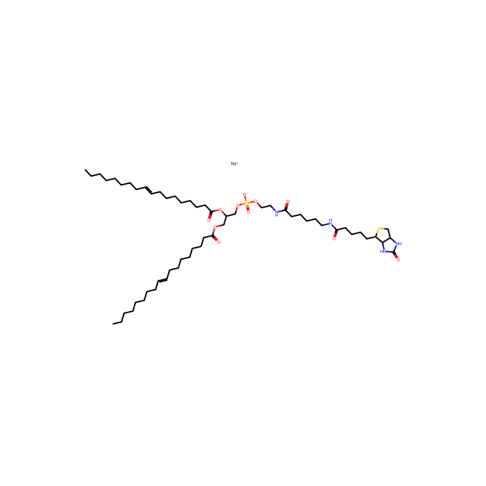 1,2-二油酰基-sn-甘油-3-磷酸乙醇胺-N-(帽生物素)(钠盐)