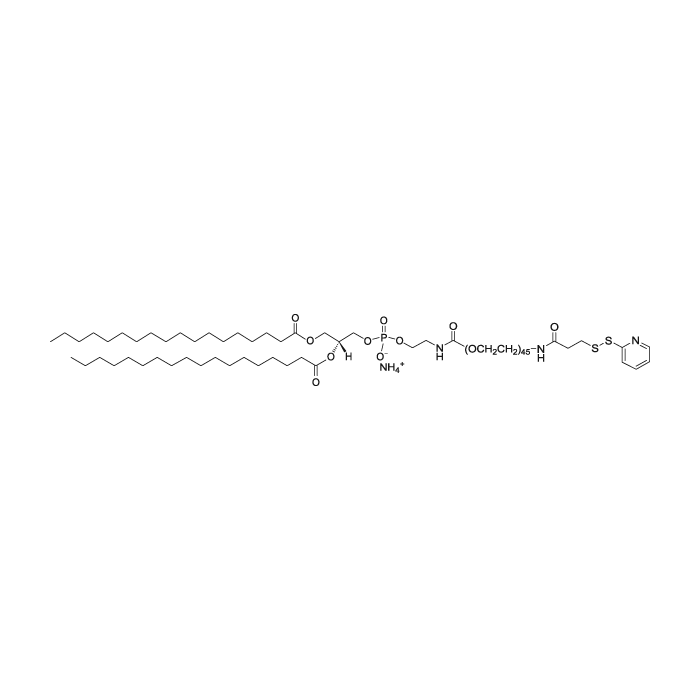 1,2-二硬脂酰基-sn-甘油-3-磷酸乙醇胺-N-[PDP(聚乙二醇)-2000](铵盐)