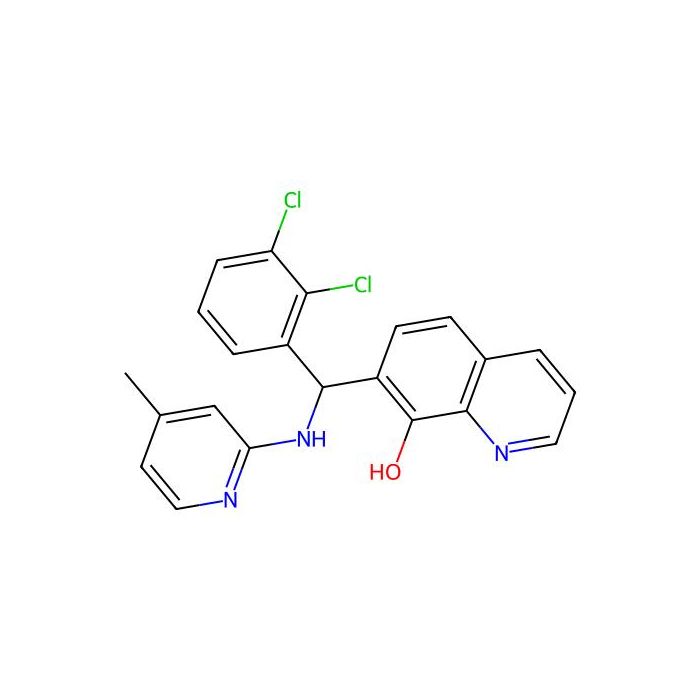 7-[(2,3-Dichlorophenyl)-[(4-methylpyridin-2-yl)amino]methyl]quinolin-8-ol