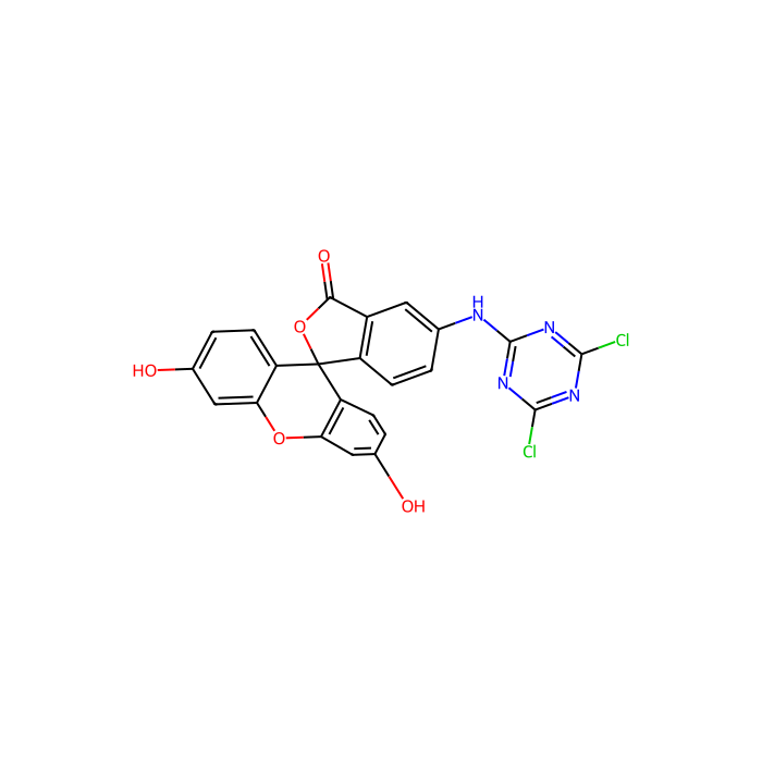5-(4,6-二氯三嗪)氨基荧光素 (5-DTAF)