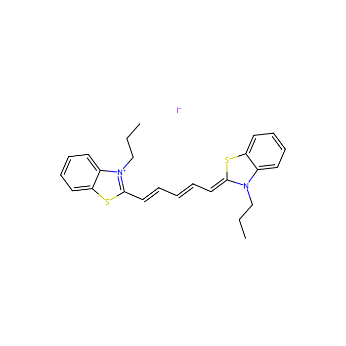 3,3'-二丙基硫杂二羰花青碘化物