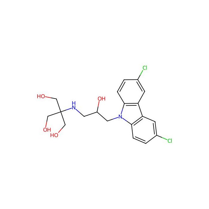 2-((3-(3,6-dichloro-9H-carbazol-9-yl)-2-hydroxypropyl)amino)-2-(hydroxymethyl)propane-1,3-diol