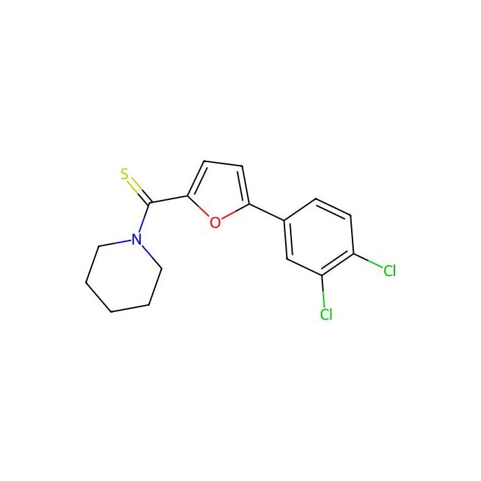 [5-(3,4-Dichlorophenyl)furan-2-yl]-piperidin-1-ylmethanethione