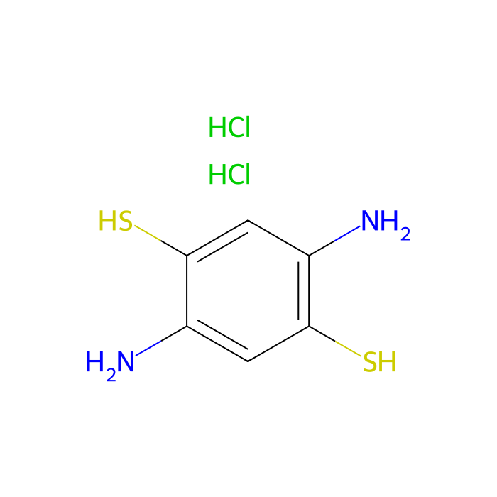 2,5-二氨基-1,4-苯二硫酚二盐酸盐