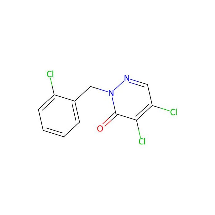 4,5-Dichloro-2-((2-chlorophenyl)methyl)-2,3-dihydropyridazin-3-one