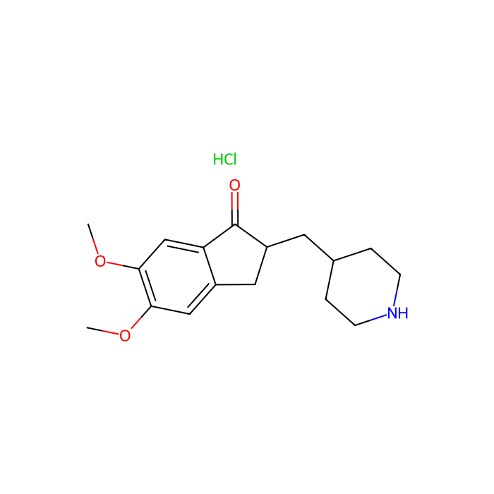 5,6-二甲氧基-2-(4-哌啶基甲基)-1-茚酮盐酸盐