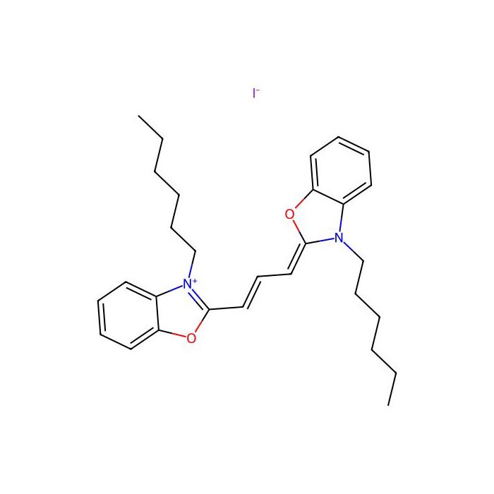 碘化3,3′-二己基氧羰花青 (DiOC6(3)) 