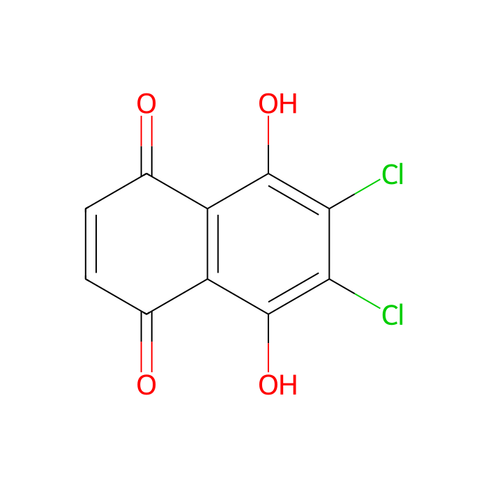2,3-二氯-5,8-二羟基-1,4-萘醌
