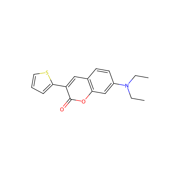 7-(二乙基氨)-3-(2-噻吩基)香豆素