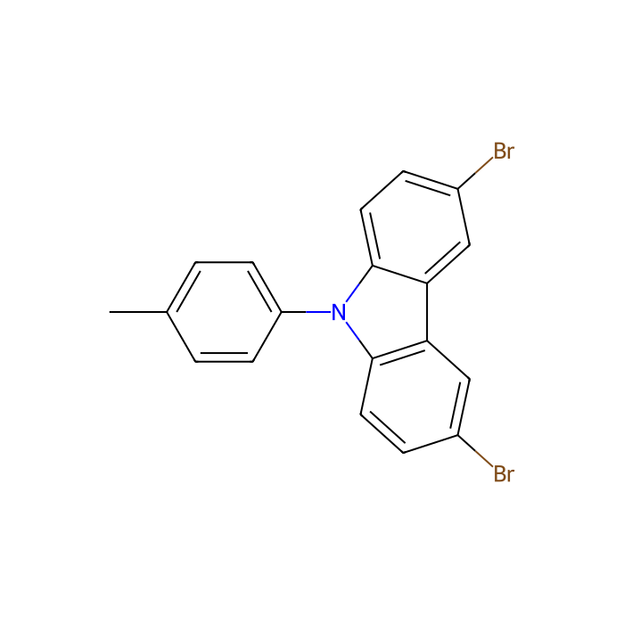3,6-二溴-9-(对甲苯基)-9H-咔唑