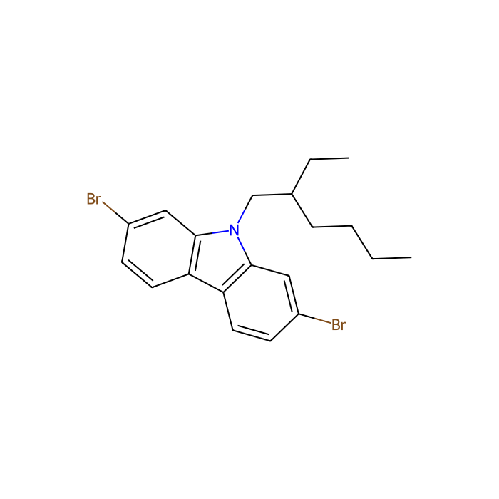 2,7-二溴-9-(2-乙基己基)咔唑