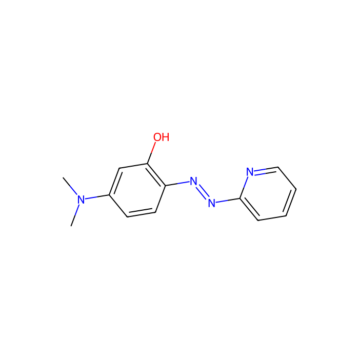 5-二甲胺基-2-(2-吡啶偶氮)苯酚