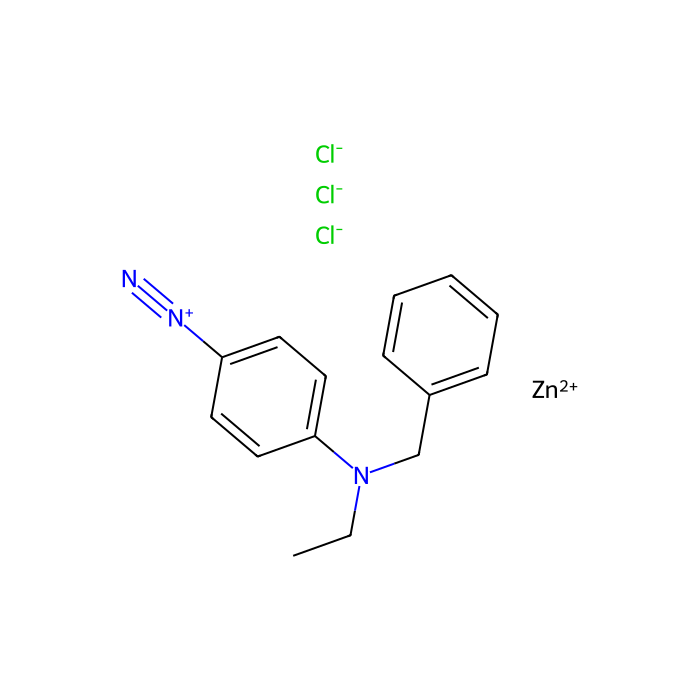 4-重氮-N-苄基-N-乙基氯化苯胺氯化锌