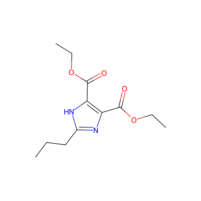 2-丙基-1H-咪唑-4,5-二羧酸二乙酯