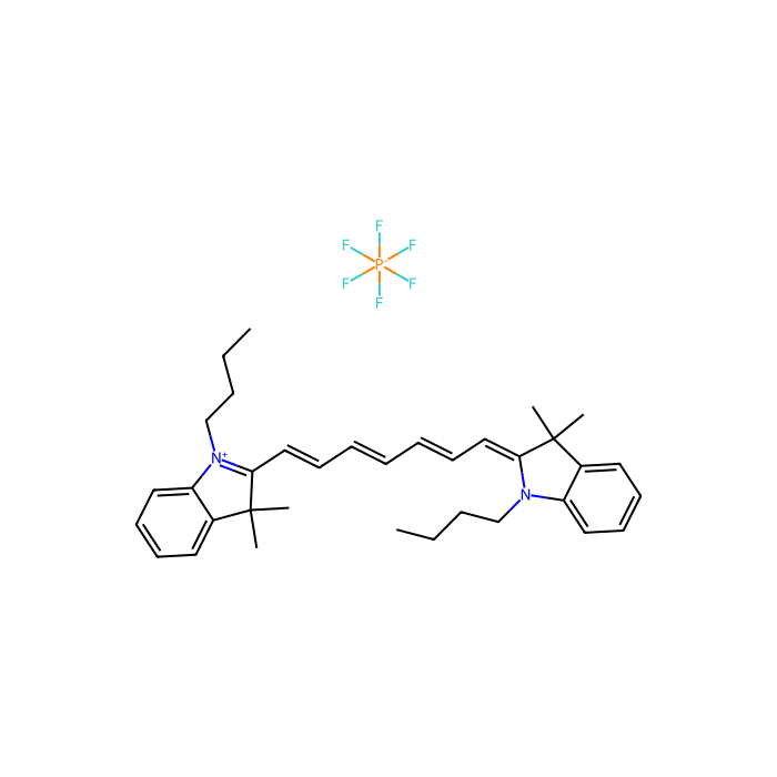 1,1'-二丁基-3,3,3',3'-四甲基吲哚三碳菁六氟磷酸盐