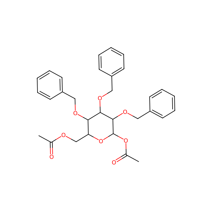 1,6-二-O-乙酰基-2,3,4-三-O-苄基-α-D-吡喃甘露糖