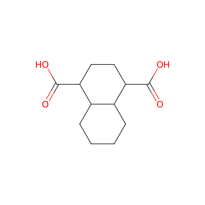 十氢-1,4-萘二甲酸 (异构体混合物)