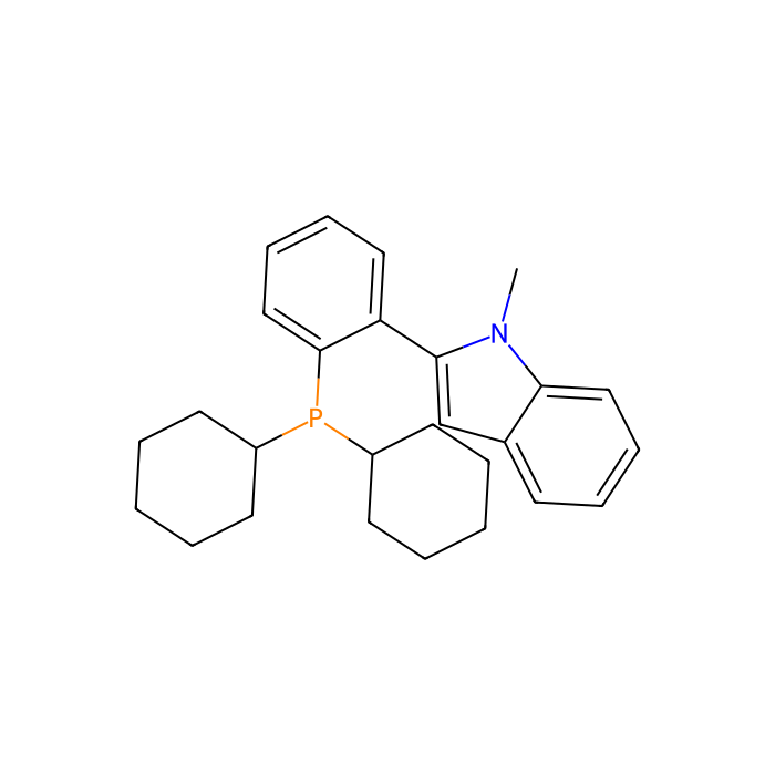 2-[2-(二环己基膦基)苯基] -N -甲基吲哚