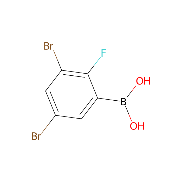 3,5-二溴-2-氟苯硼酸(含有数量不等的酸酐)