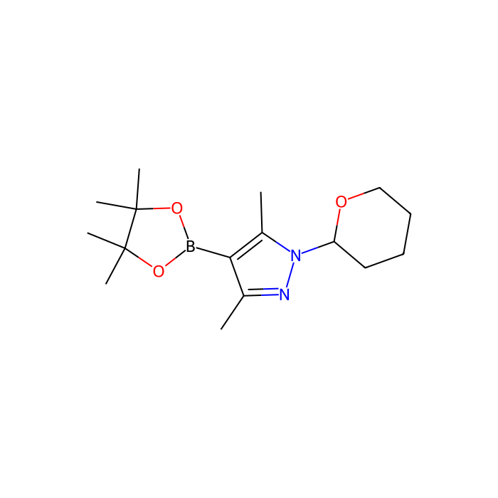3,5-二甲基-1-(THP)-1 H -吡唑-4-硼酸频哪醇酯