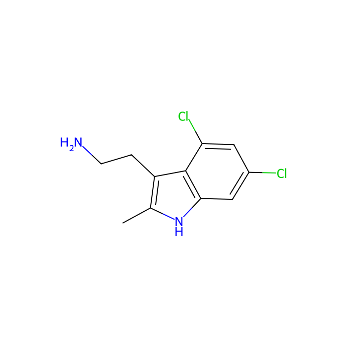 2-(4,6-二氯-2-甲基-1H-吲哚-3-基)乙胺(DCAI)