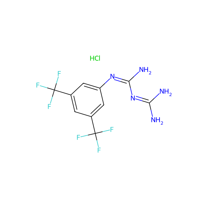 1-[3,5-二-(三氟甲基)苯基]双胍 盐酸盐