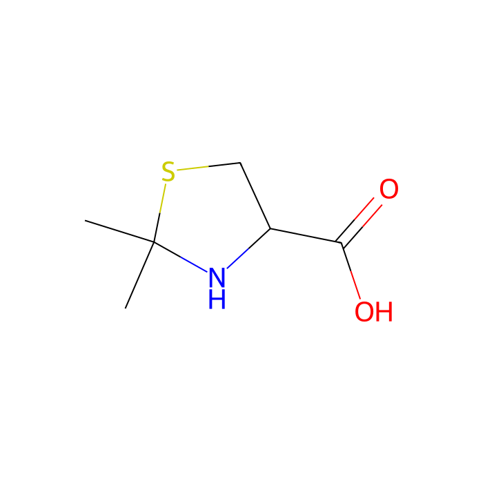 2,2-二甲基噻唑烷-4-羧酸