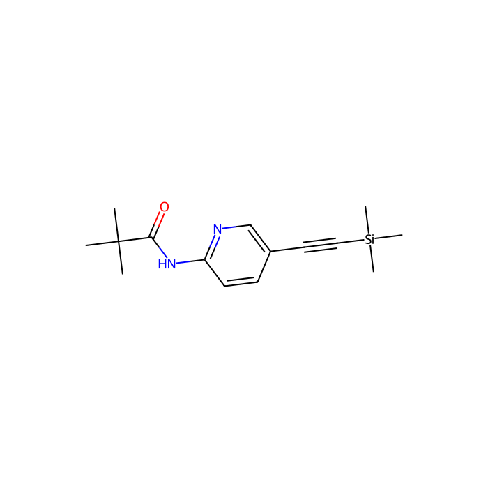 2,2-二甲基-N-(5-三甲基硅烷基乙炔基-吡啶-2-基)-丙酰胺