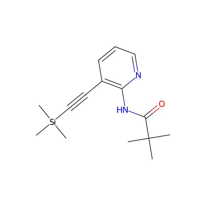 2,2-二甲基-N-(5-三甲基硅烷基乙炔基-吡啶-2-基)-丙酰胺