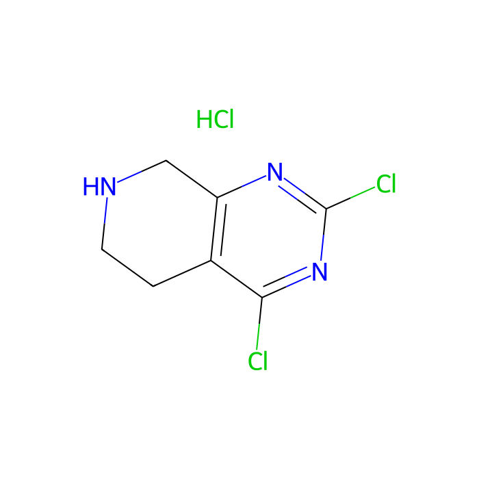 2,4-二氯-5H,6H,7H,8H-吡啶[3,4-d]嘧啶盐酸盐