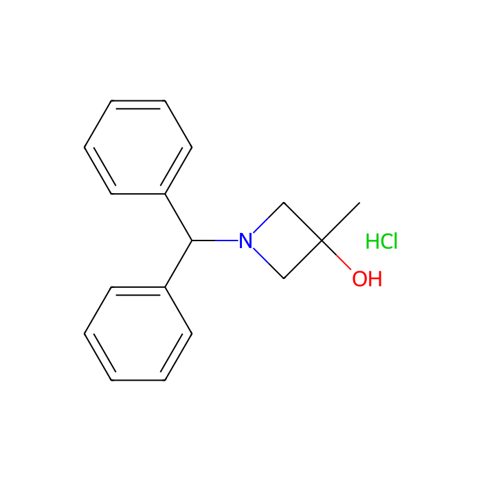 1-(二苯甲基)-3-甲基氮杂环丁烷-3-醇盐酸盐