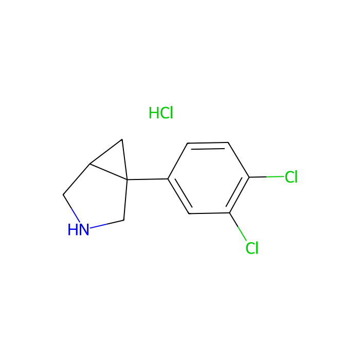 1-(3,4-二氯苯基)-3-氮杂双环[3.1.0]己烷盐酸盐