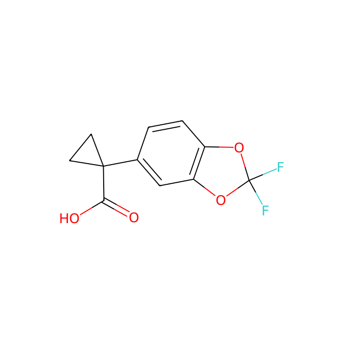 1-(2,2-二氟-2H-1,3-苯并二恶唑-5-基)环丙烷-1-羧酸