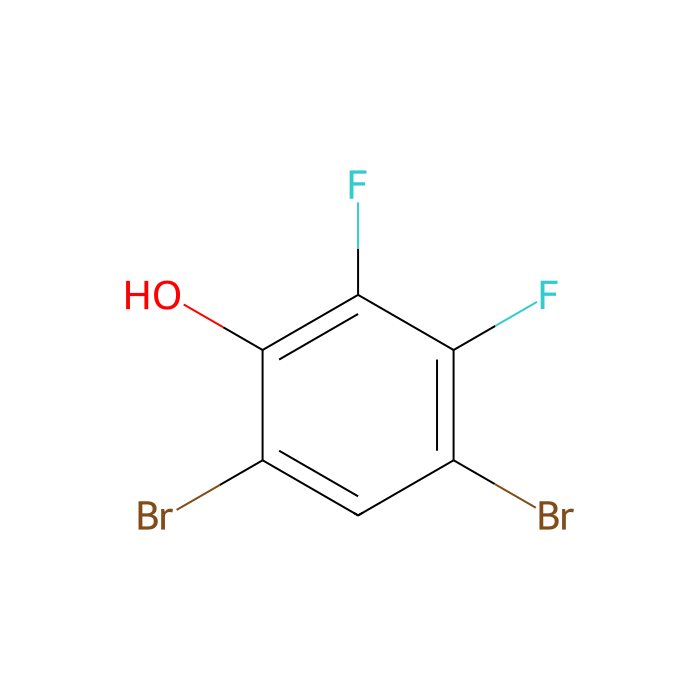 4,6-二溴-2,3-二氟苯酚