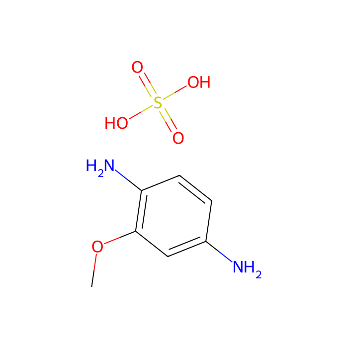 2,5-二氨基苯甲醚硫酸盐