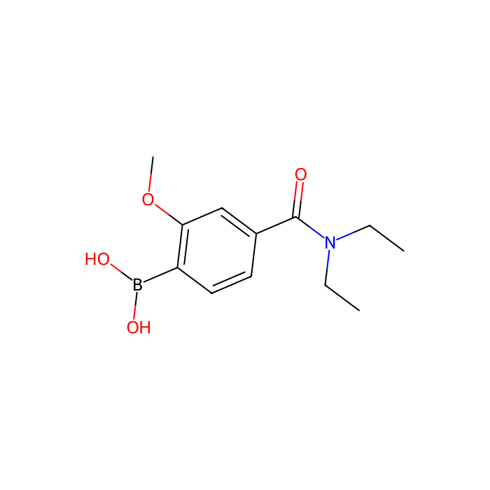 4-二乙基氨甲酰基-2-甲氧基苯硼酸(含不定量的酸酐)